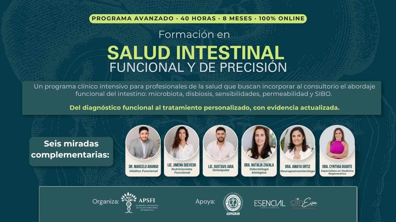Formación en Salud Intestinal Funcional y de Precisión
