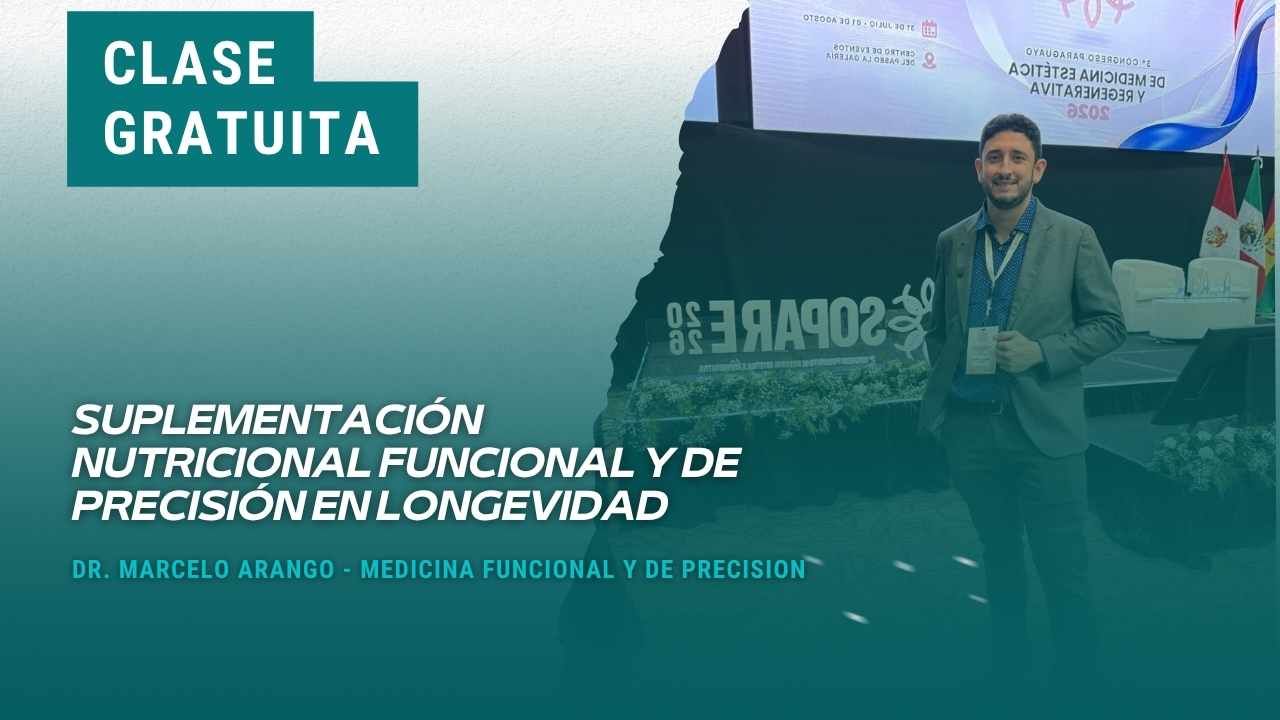 Suplementación Nutricional Funcional y de Precisión en Longevidad