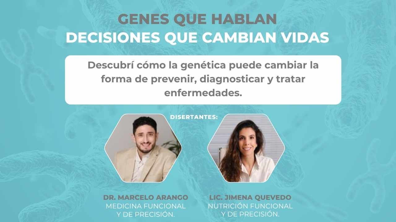 Masterclass: Genes que hablan, decisiones que cambian vidas